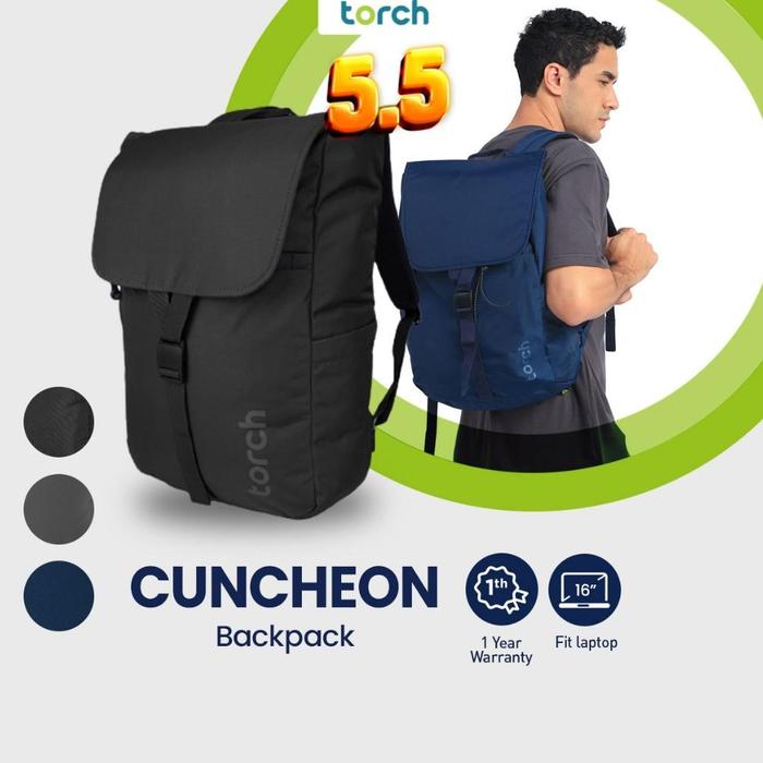 ORIGINAL TORCH Cuncheon Tas Ransel Punggung Sekolah Kerja Travelling