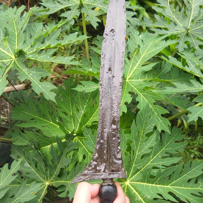 bethok jalak budho unik langka handle kayu cendana