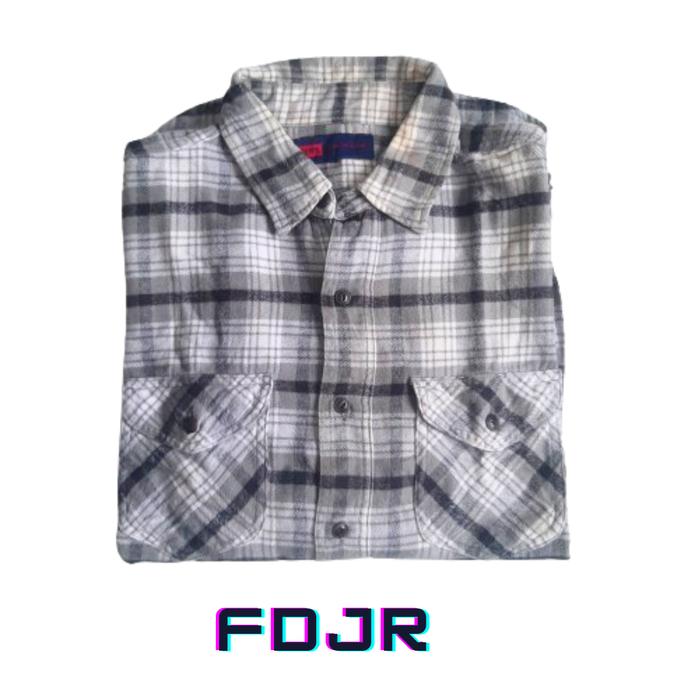 Kemeja flanel edwin