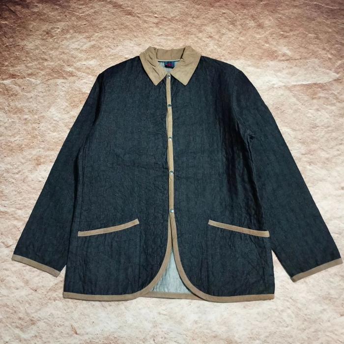 Jaket cardigan wanita GLOBAL WORK hitam size L outer wanita murah