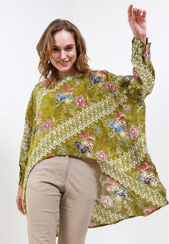 Baju Wanita Vestiti Tara Tunik Batik