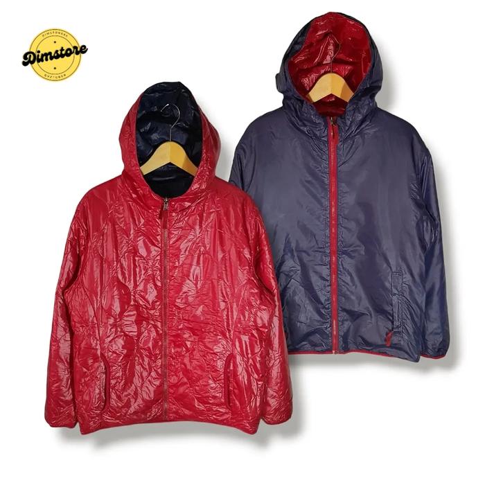 UNIQLO Reversible quilted puffer jacket Size tag XL (P70xL62) Original Second