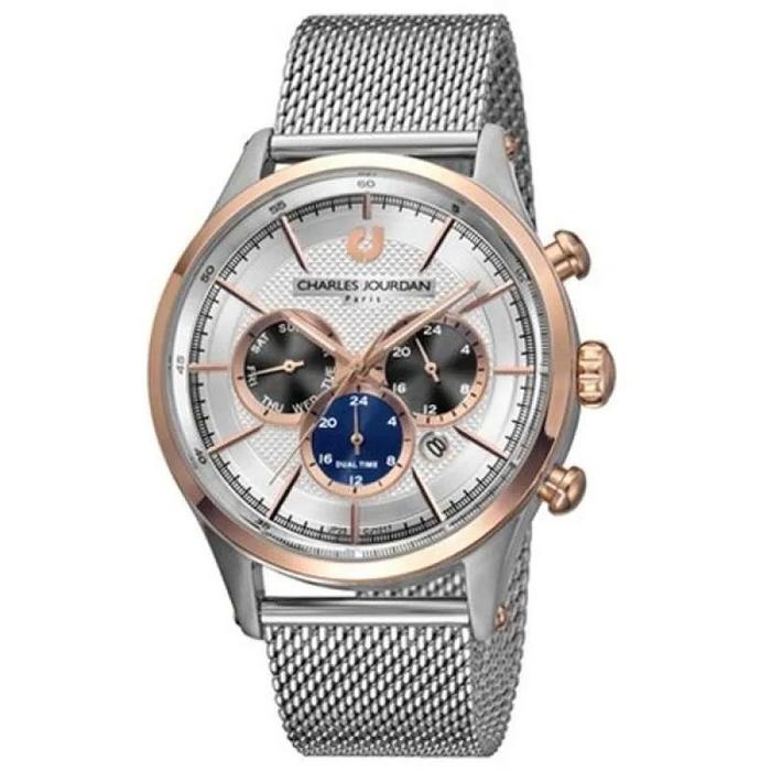 Jam Tangan CHARLES JOURDAN Pria Original CJ 1017-1312C
