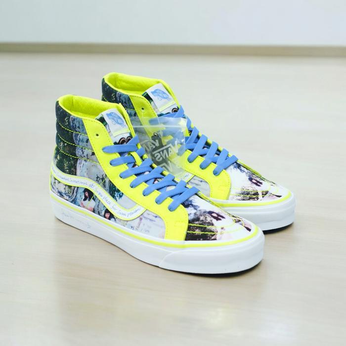 Sepatu Vans Sk8 Hi Vault OG Fumiko Safety Yellow Original 100%
