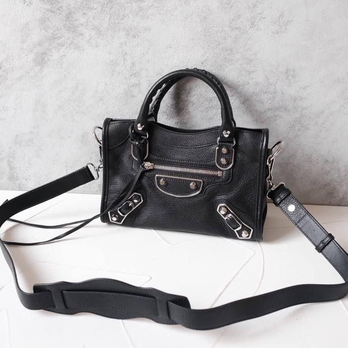 Balenciaga Mini Edge Black SHW