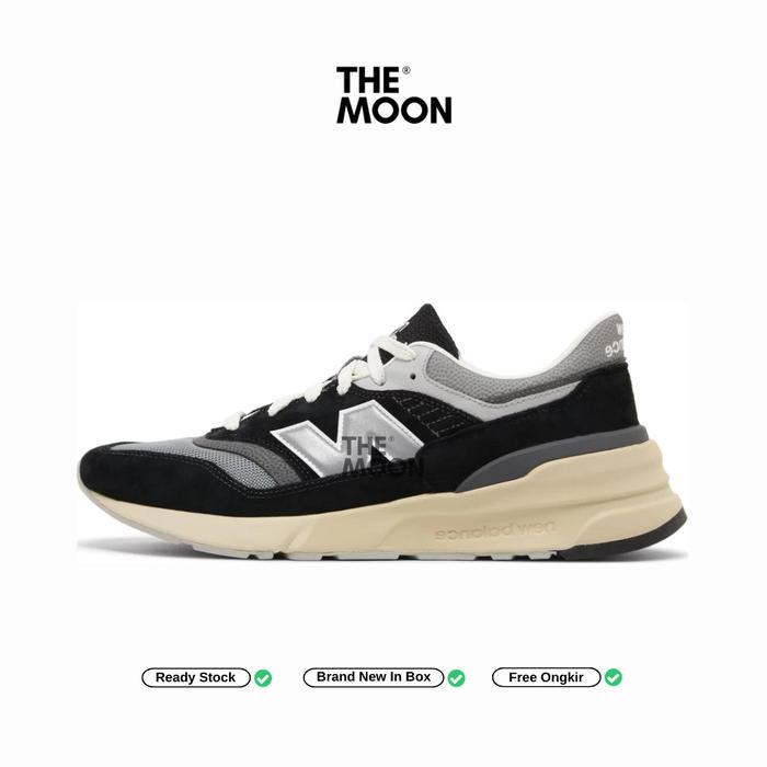 Sepatu New Balance - New Balance 997R Black Grey Original