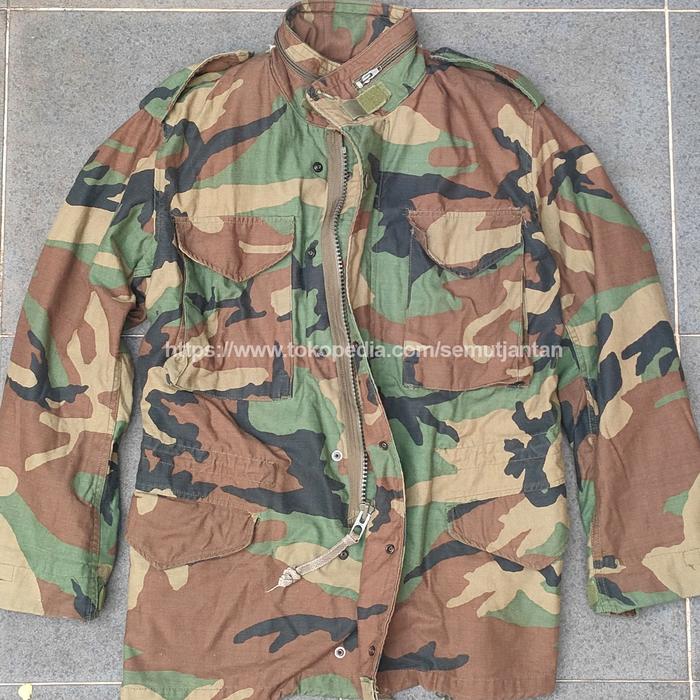 ALPHA INDUSTRIES M65 FIELD JACKET Woodland Camo US army Size Small Regular - Parka Wtaps Carhartt Wa