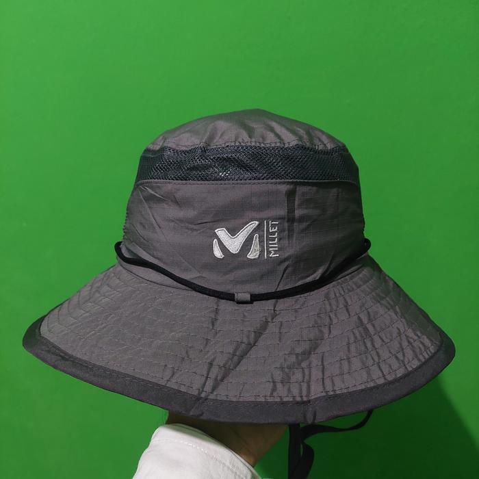 Topi outdoor gunung hiking rimba millet second original