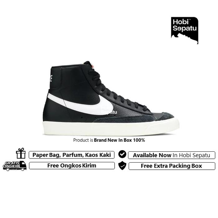 Nike Blazer Mid 77 Vintage Black Sail Brand New In Box