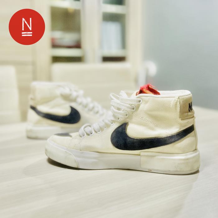 NIKE SB Zoom Blazer Mid Edge Hack Pack Original ‘White Red Navy’ Pre-Loved