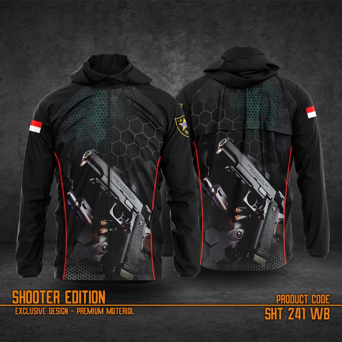 JAKET PERBAKIN SHOOTER / JAKET SHOOTER/ JAKET MENEMBAK