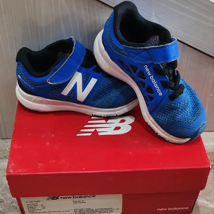 Original 100% Preloved Sepatu Sneakers New Balance Anak Kidz