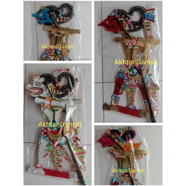 wayang kulit hanoman.ontoseno.setiyaki.aswotomo.wisanggeni/bahan asli