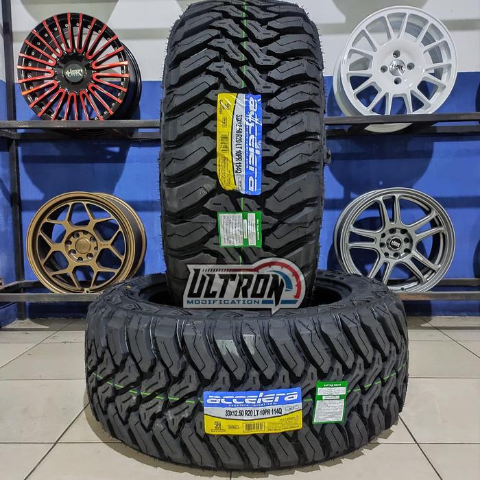 Ban Lumpur Ring20 Ban Offroad Semi Tahu Accelera 33 12,5 Ring 20