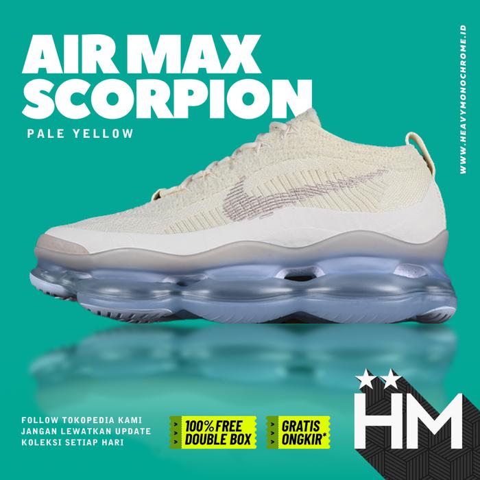 Air Max Scorpion Pale Yellow DJ4702-101 (Size 35.5-47.5)