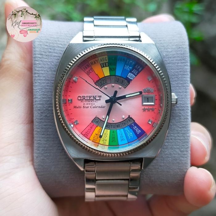 Sale!! Jam tangan Orient Multiyear Calendar Original Second