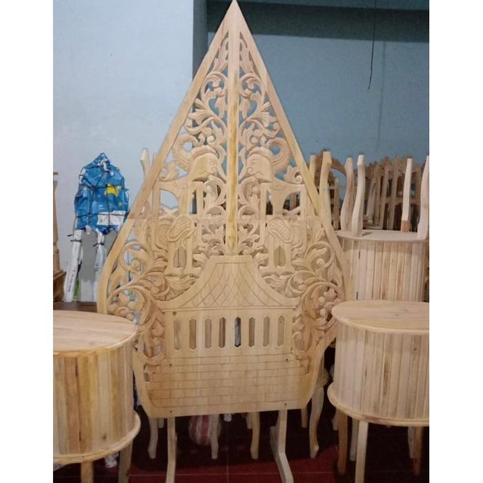 gunungan wayang / wayangan / gunungan wayang dekorasi / gunungan