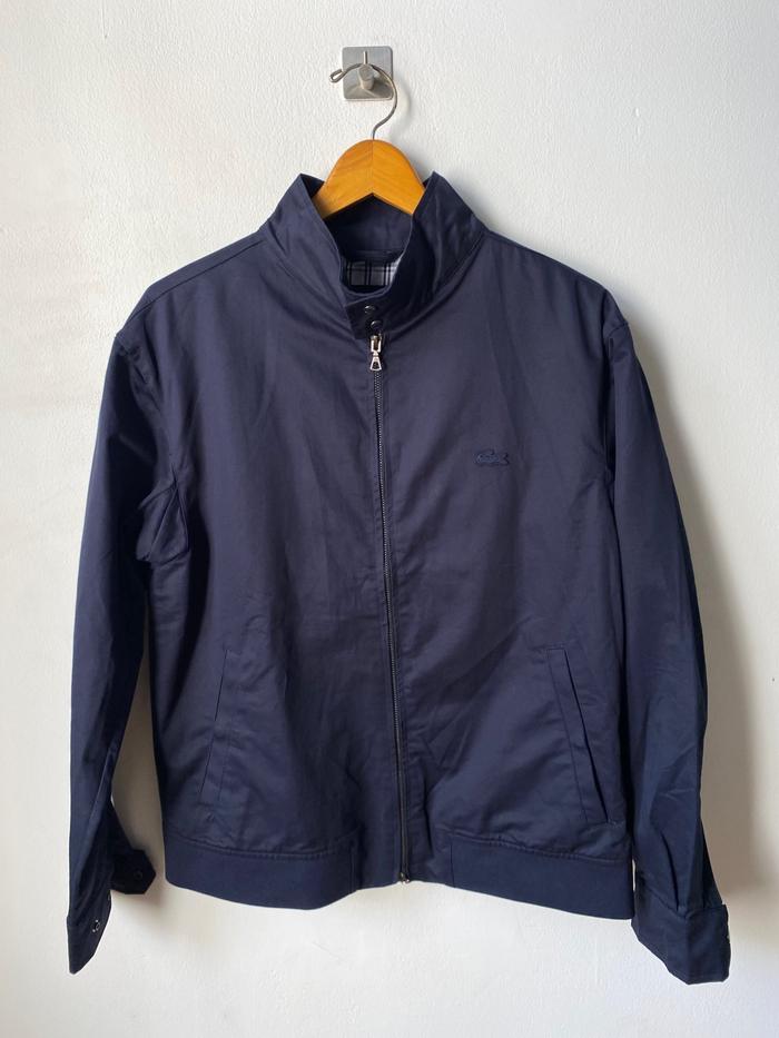 JAKET HARRINGTON LACOSTE SPORT SIZE M/L NAVY BNWOT