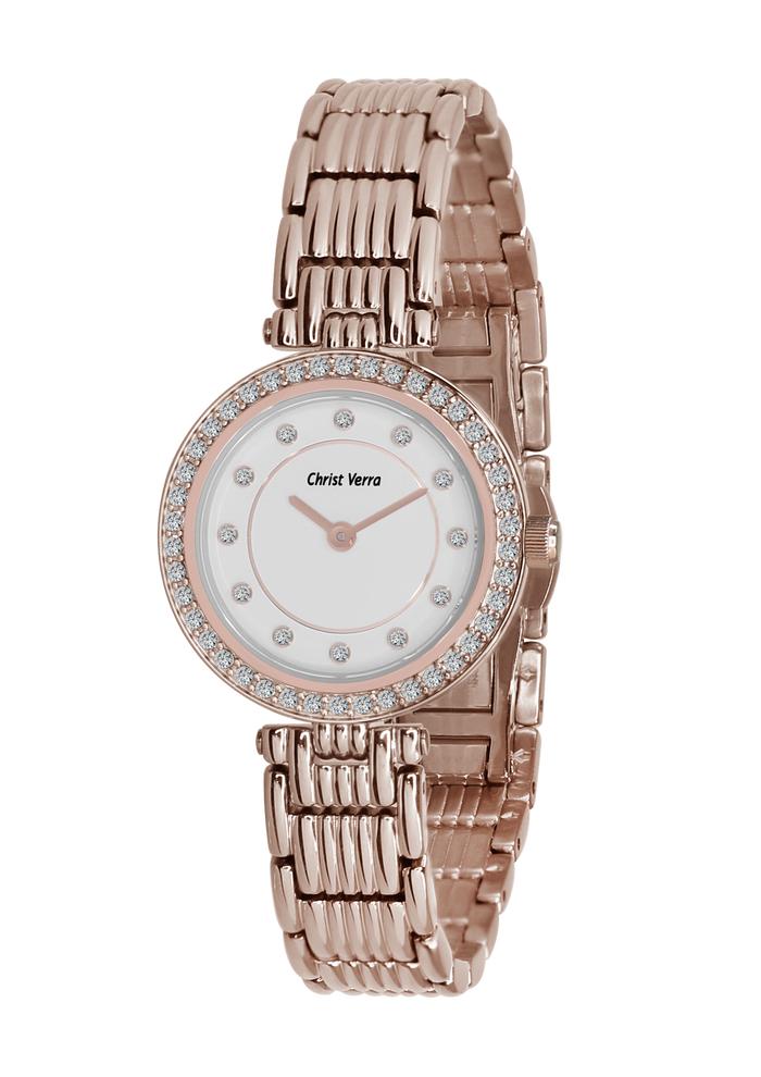 Jam Tangan CHRIST VERRA Wanita Original CV 39218L-15 WHT