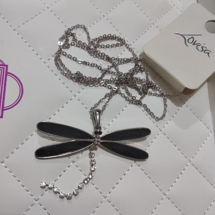 Kalung Lovisa Dragonfly Cantik P 90cm kalung hijab