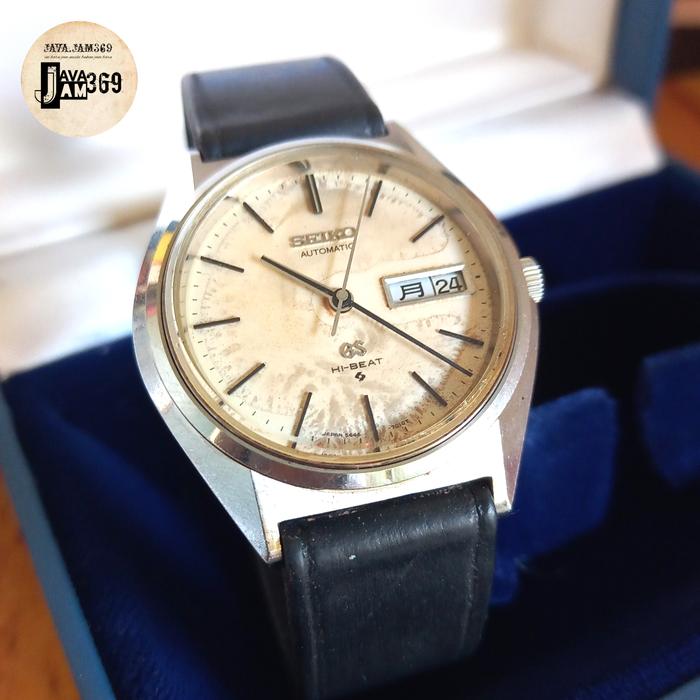 jj03029 jam tangan pria vintage grand seiko 5645-7010