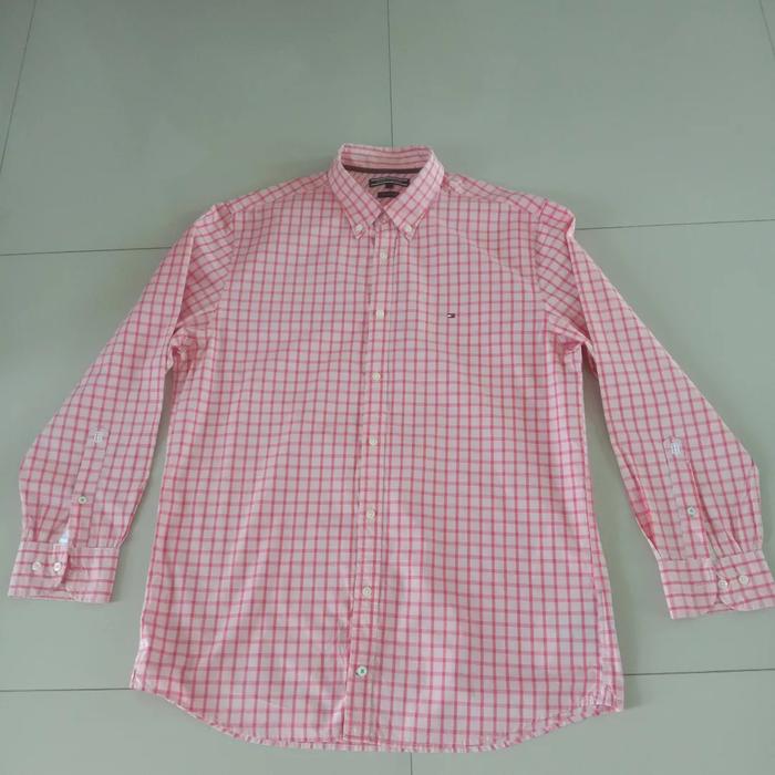 Kemeja Lengan Panjang TOMMY HILFIGER ( L )