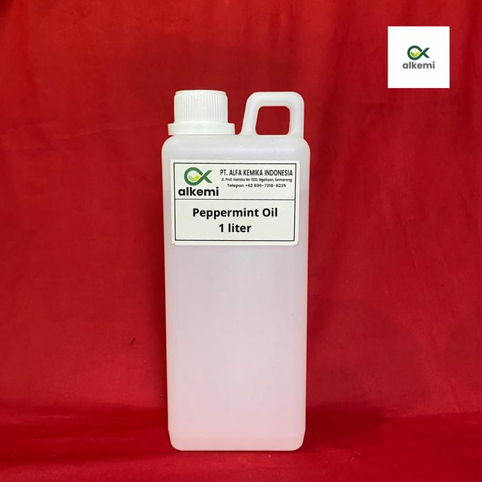 Peppermint Essential Oil MURNI 100% / Minyak Peppermint Oil 1 Liter