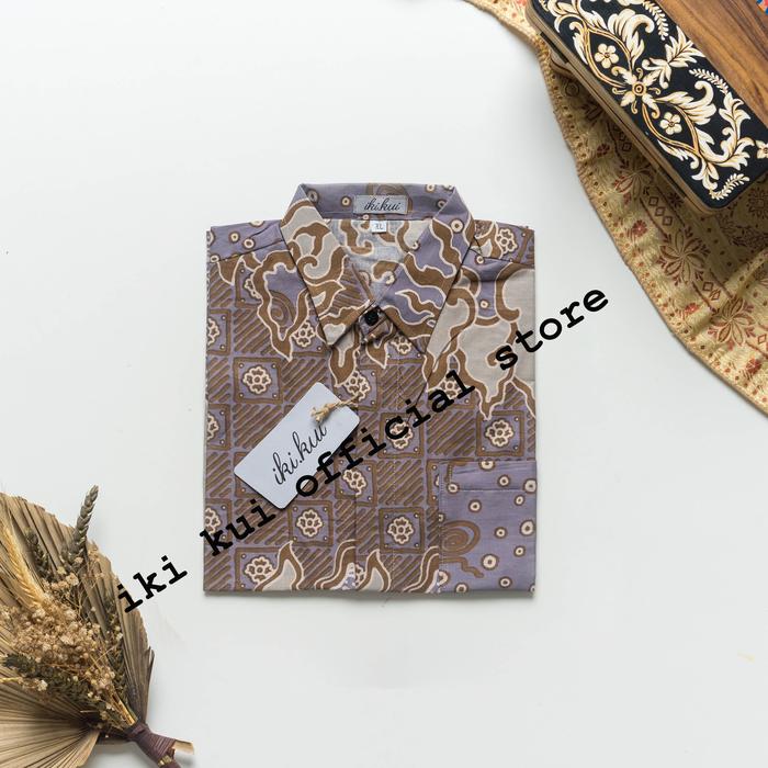 kemeja batik (iki.kui) anak laki-laki iki kui - motif tangi