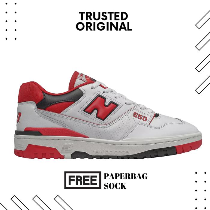 New Balance 550 White Team Red Original