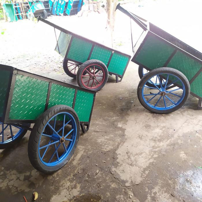 Gerobak barang angkut motor