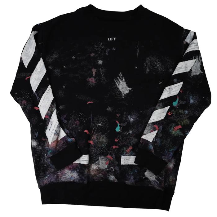Off-White Seeing Things Galaxy Crewneck AUTHENTIC