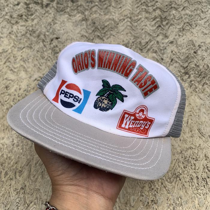 Trucker hat -Pepsi Wendy's- Size osfa Condition 8/10 Minus as pict