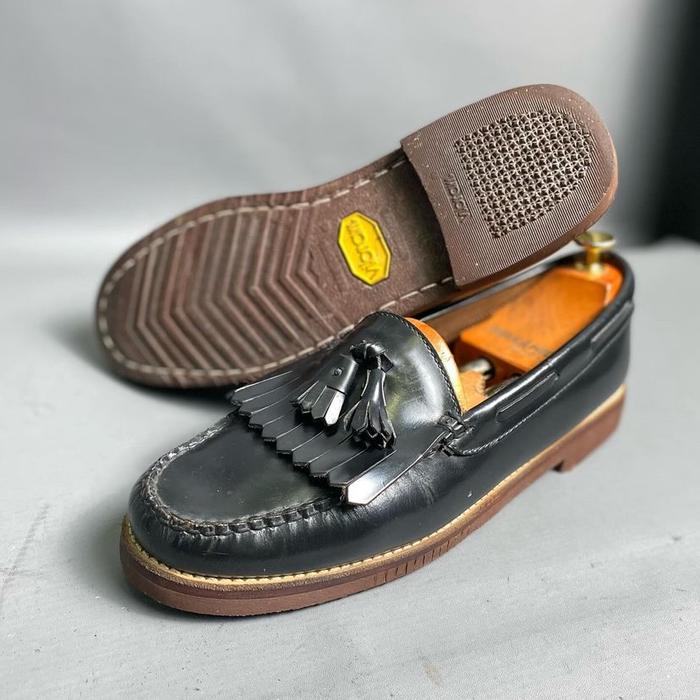Weejuns gh bass loafers vibram sole custom not alden paraboots redwing thorogood visvim