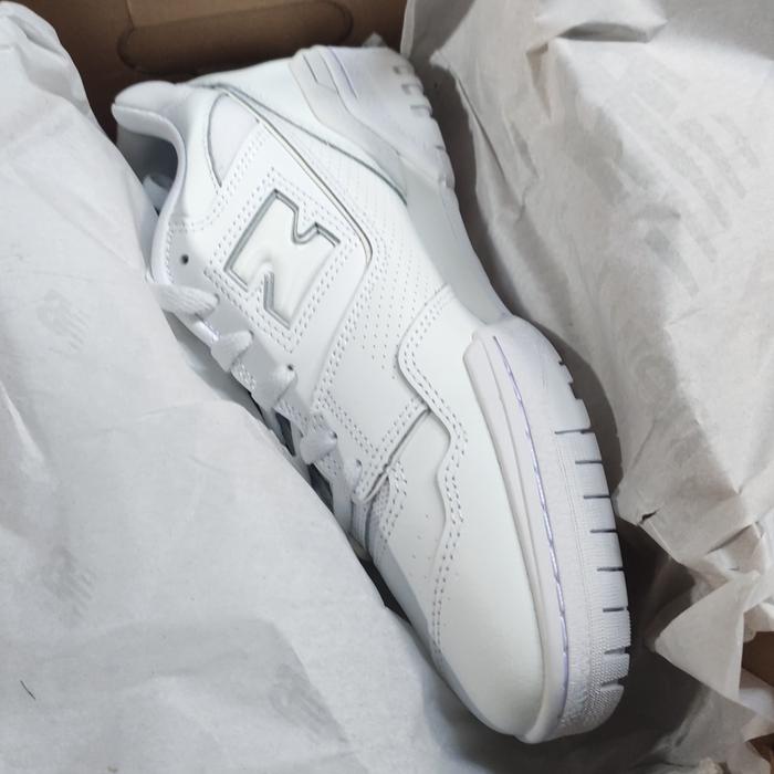 New Balance 550 Triple White ORIGINAL RESMI PT MAP Indonesia