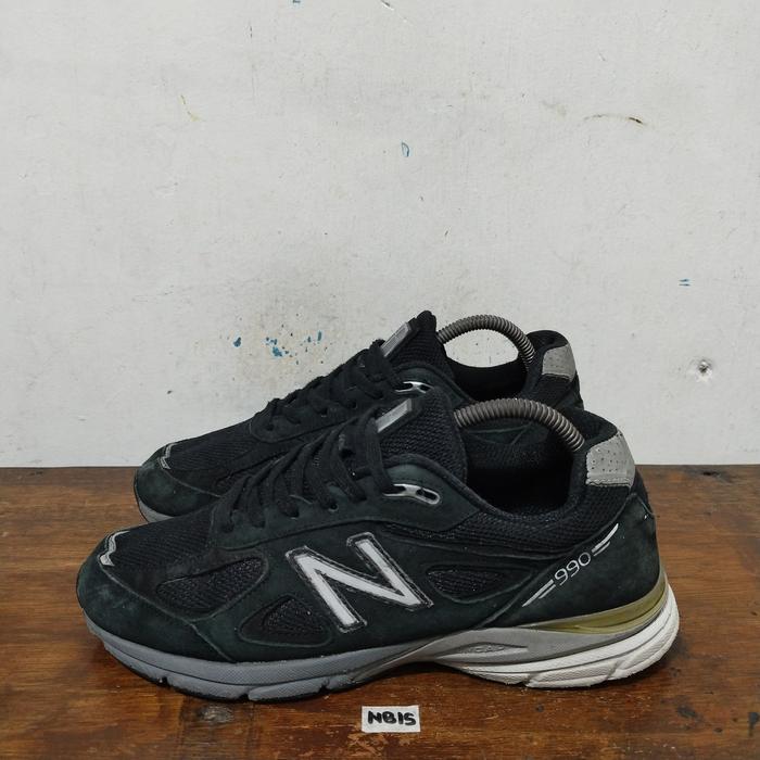 sepatu second ori new balance 990v4 black egret size 41.5