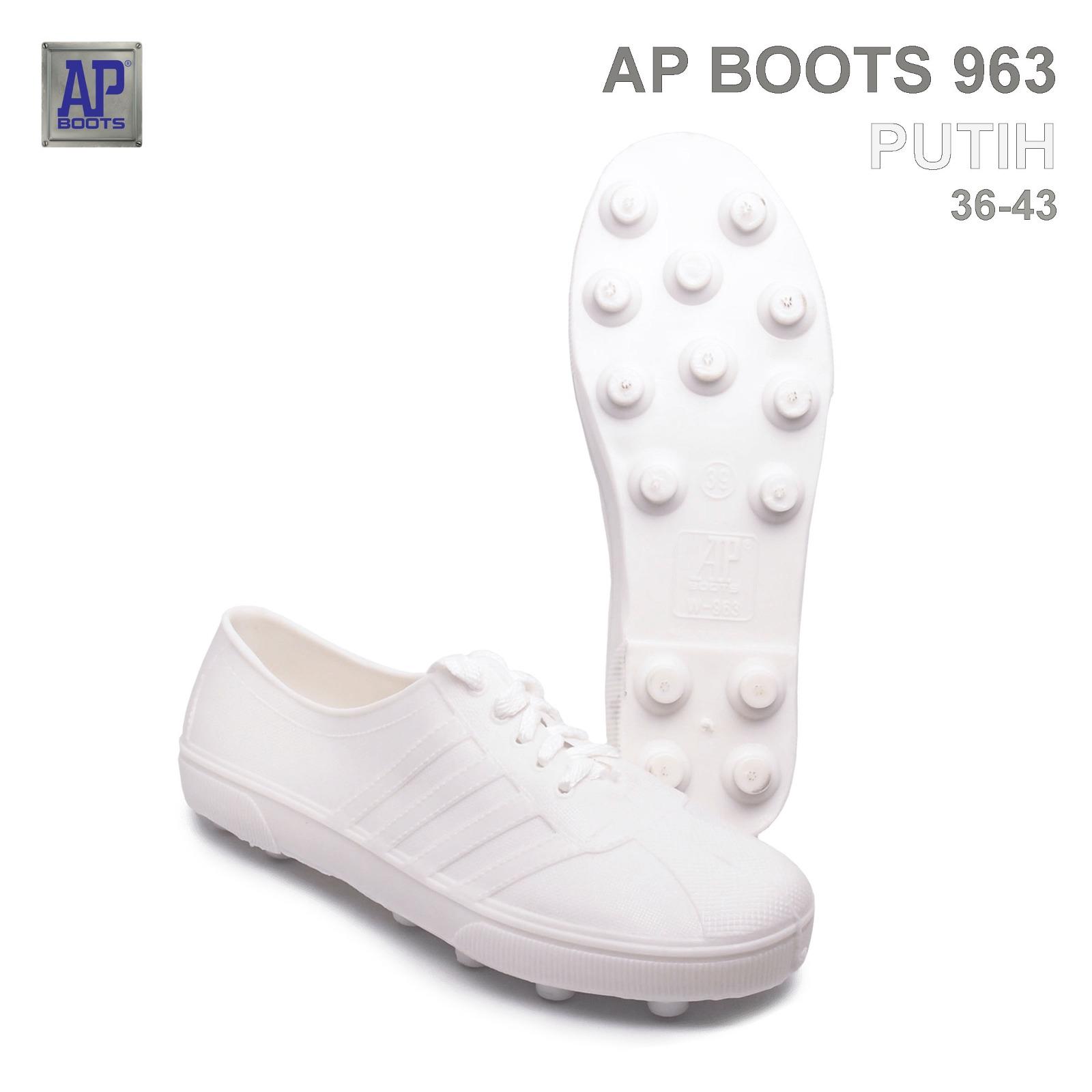 AP Boots 963 Sanitary White