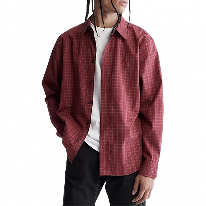 flanel kemeja LUCCINI original second branded L oversized