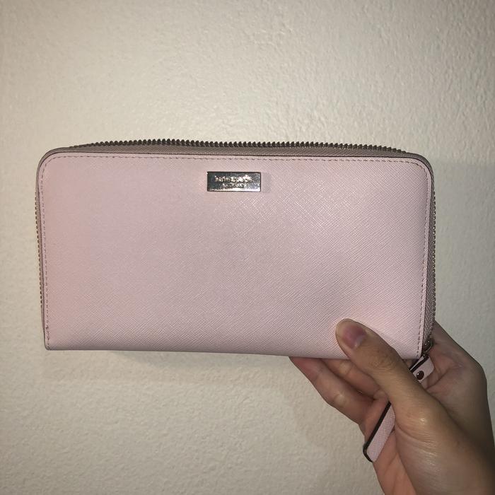 Kate Spade Dompet Preloved Pink Wallet