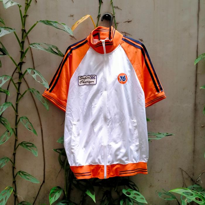 JAKET UNION 76 LENGAN PENDEK PRE LOVED