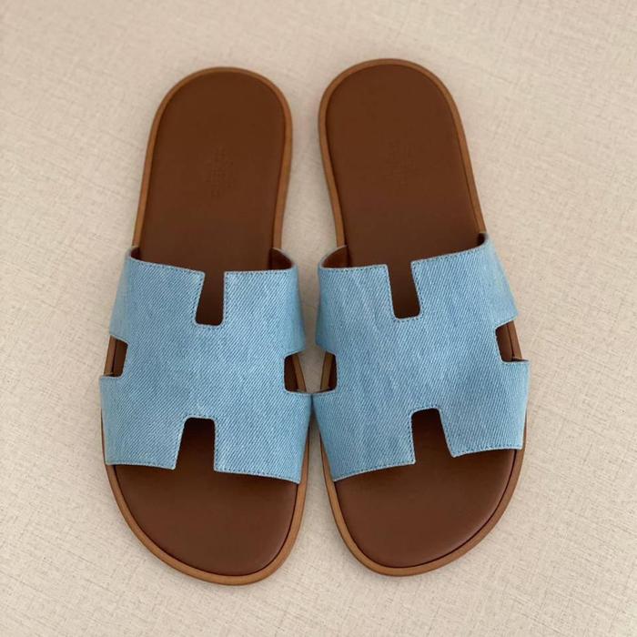 sendal H Sandal Slide Men izmir Denim Jeans / Gold