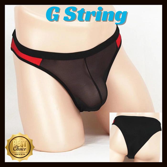 Underwear G String Pria Sexy Celana Dalam Pria Sexy G String Low Waist