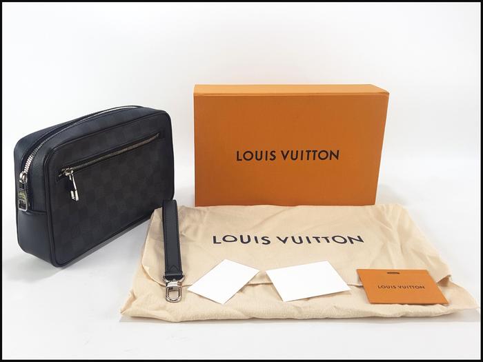 Louis Vuitton Damier Kasai Clutch Microchip