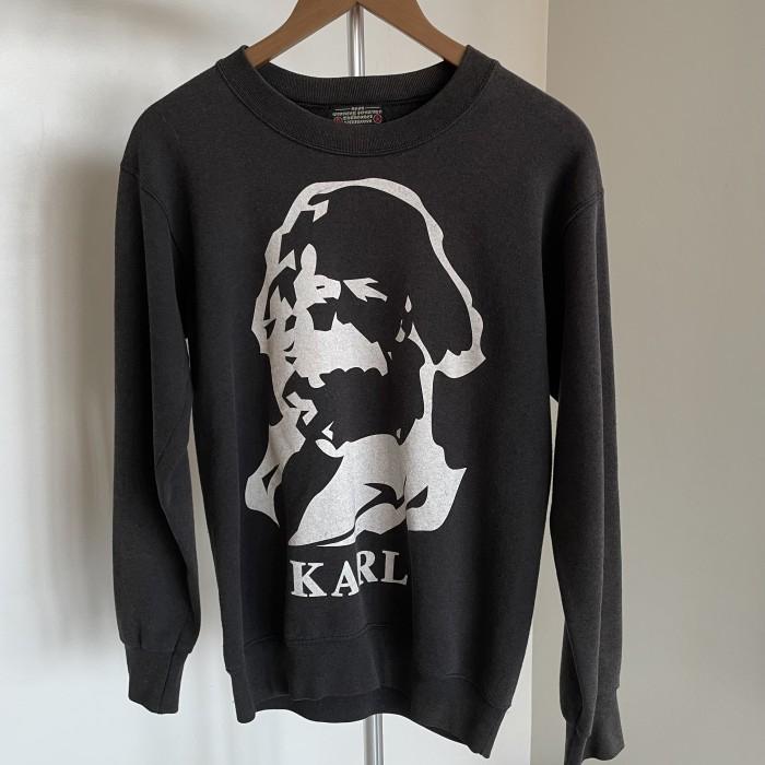 AFFA A.F.F.A Anarchy Forever Forever Anarchy Karl Marx Sweatshirt by Hiroshi Fujiwara & Jun Takahash