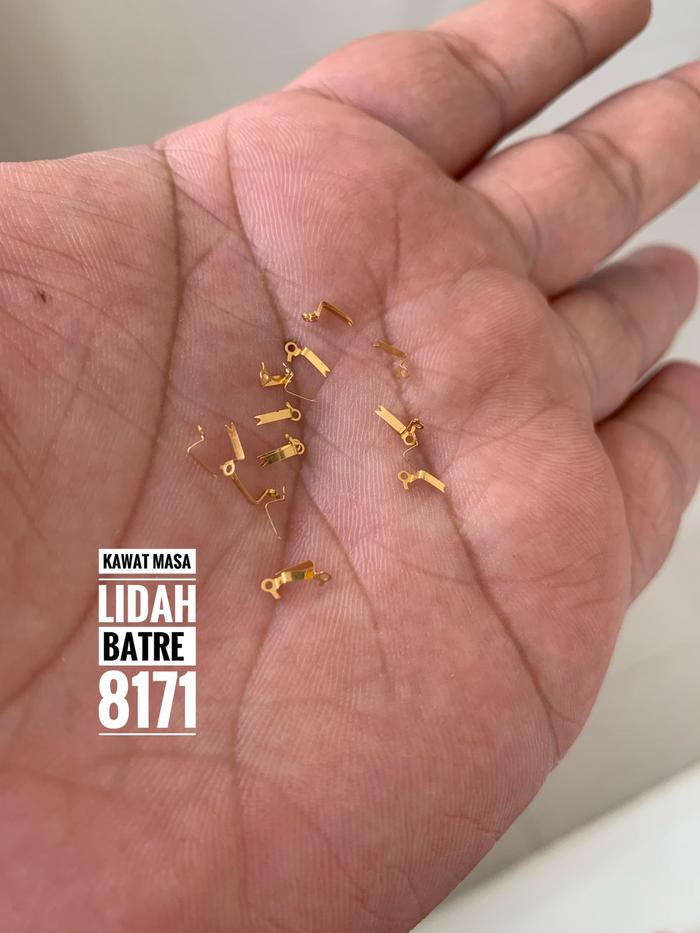 KAWAT MASSA LIDAH BATERAI BATU MESIN JAM TANGAN ISA 8161 8171