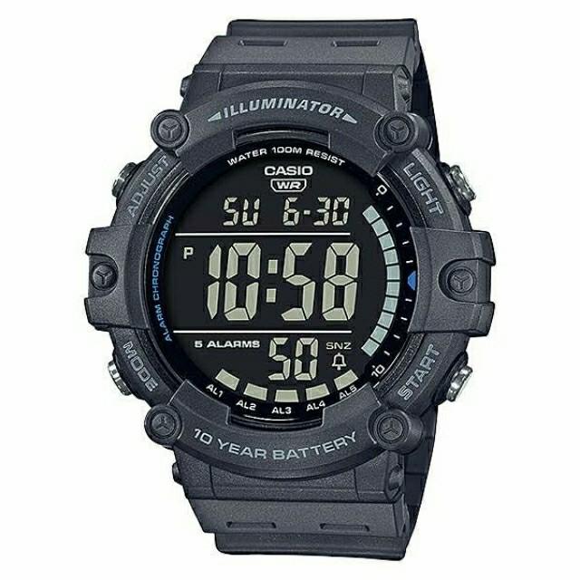 Jam Tangan Pria Casio 100% Original Garansi Resmi Ori AE-1500WH-8BVDF AE1500WH 1500W 1500 8BV 8B 8 w