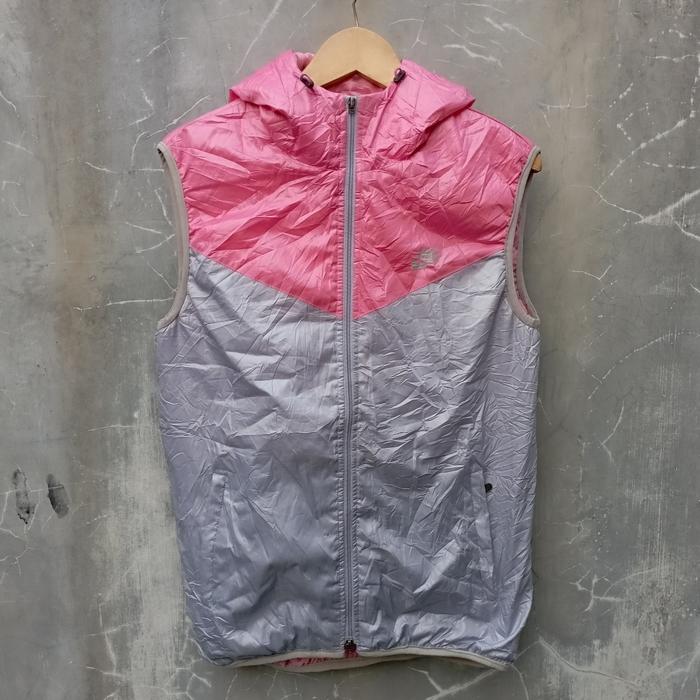 vest rompi nike gelembung full hoodie second