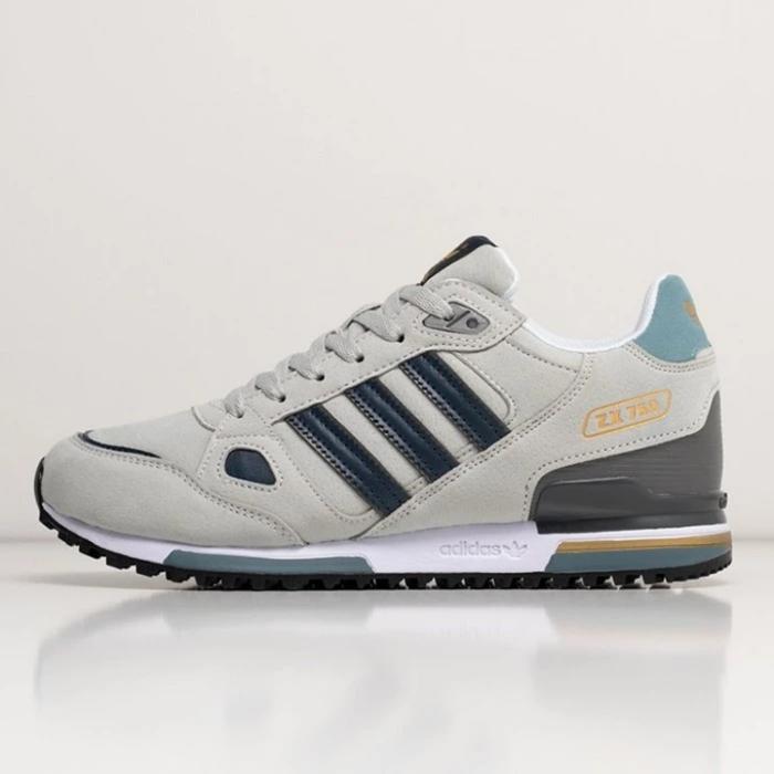 Sepatu Adidas ZX 750 Original Sepatu Sneaker Sepatu Pria Shoes blue