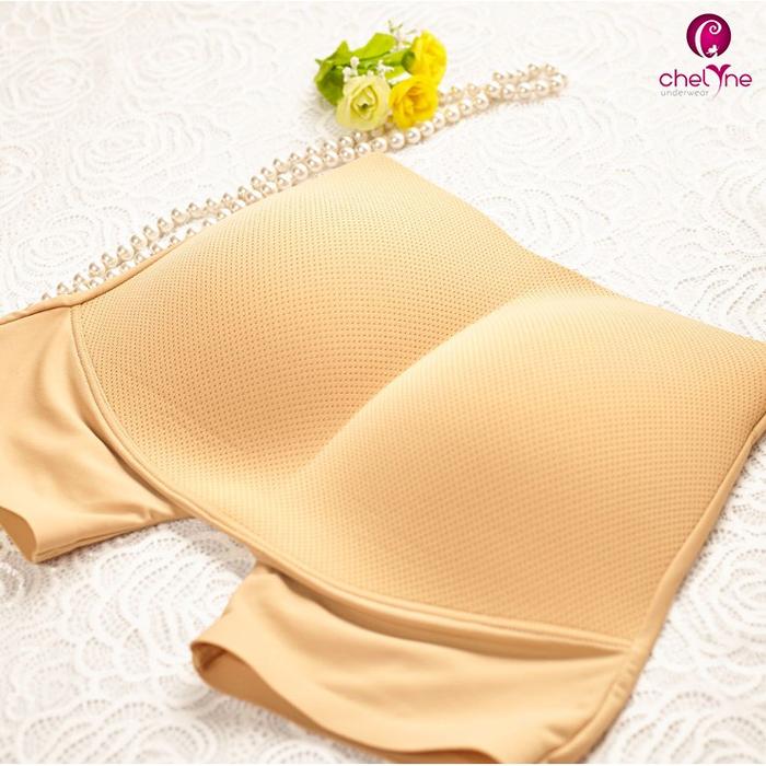 Cd Busa Chelyne CD Korset Busa Pantat 222 Seamless CD Busa Bokong CD short segi empat busa dengan po