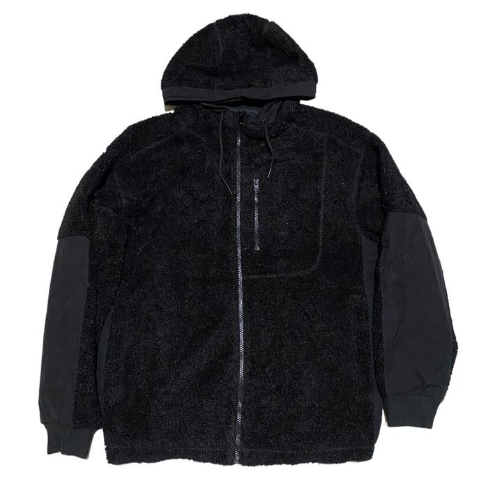 Uniqlo GU sherpa zip hoodie