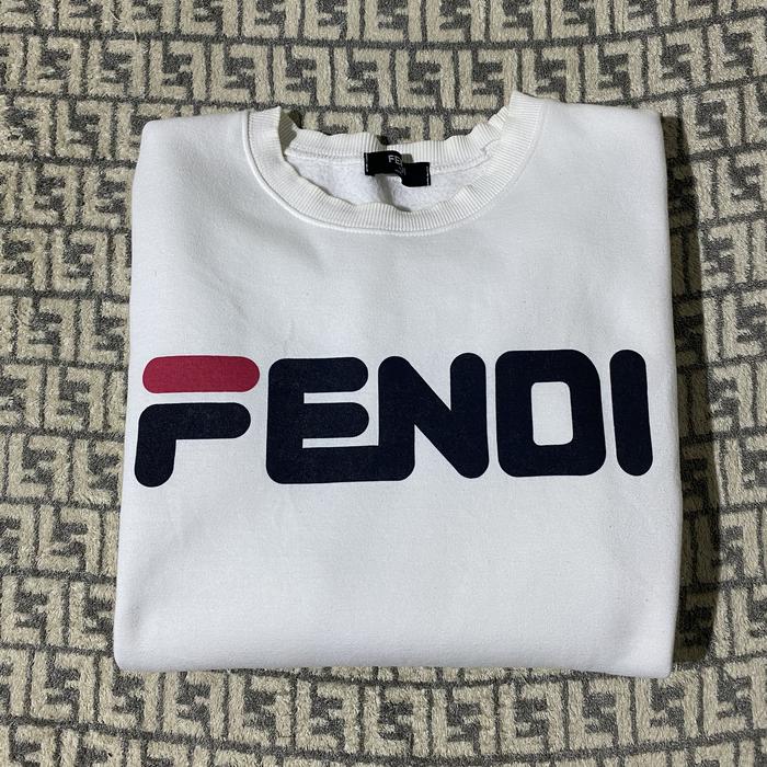 Fendi Ripoff Fila Crewneck